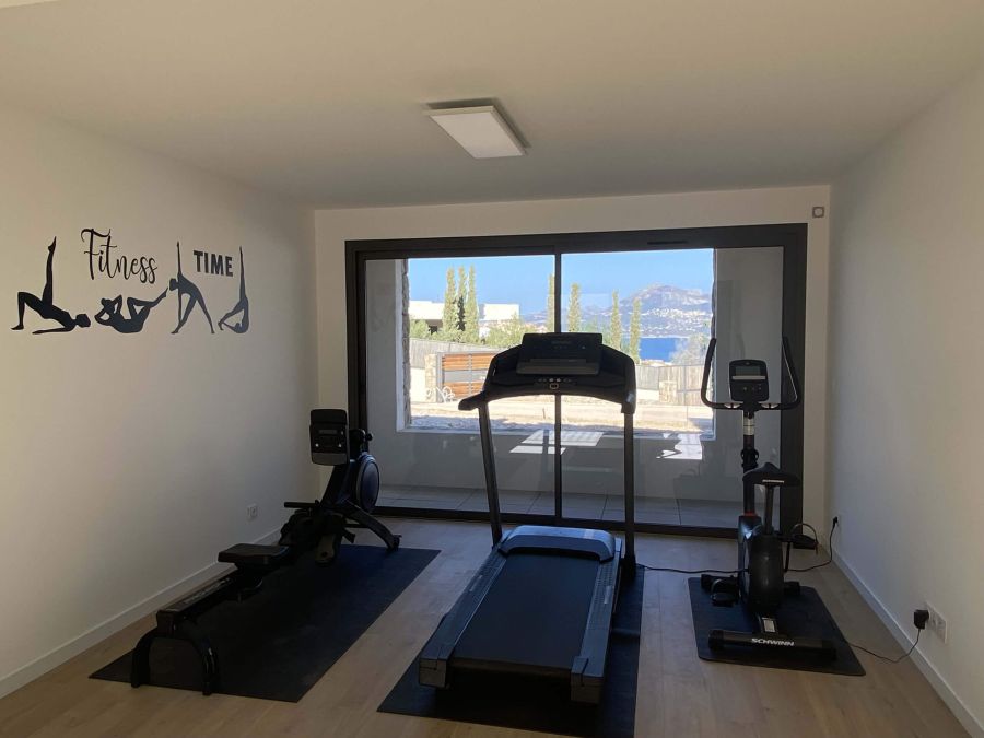 Villa Mare Monti - la salle de fitness